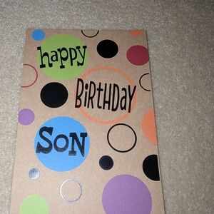 Hallmark Happy Birthday Son Card